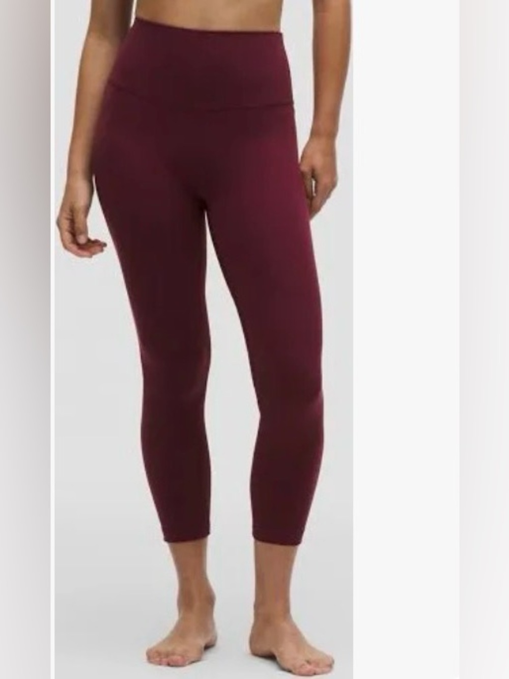 Lululemon burgundy legging